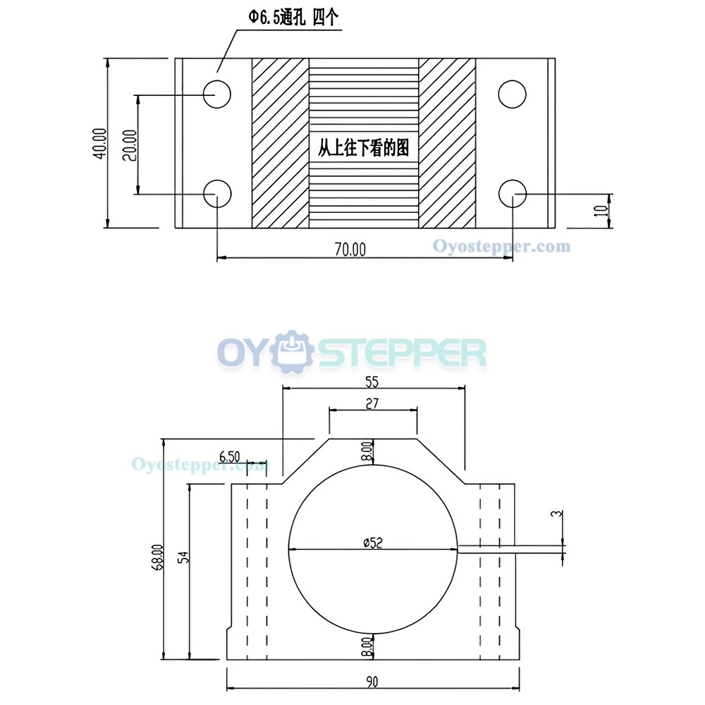 500W Air Cooled CNC Spindle Motor Kit 12000 RPM ER11 with Power Supply for PCB Engraving